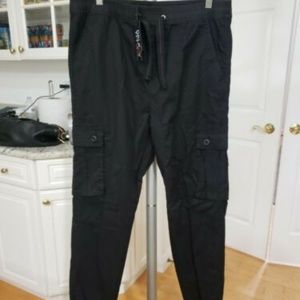 Galaxy by Harvic Cargo Twill Jogger Pants Men's